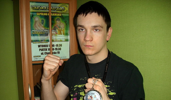 Bartosz Giersz srebrnym medalistą Mistrzostw Polski w Muay Thai