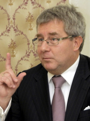 Ryszard Czarnecki i posłowie PiS w Sypniewie