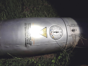 Rosyjskie rakiety spadły w Wituni?
