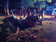 Pijany 18-latek z zakazem prowadzenia pojazdów uderzył w drzewo