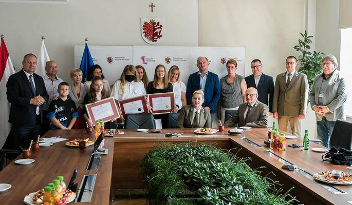 Więcborscy laureaci docenieni przez marszałka