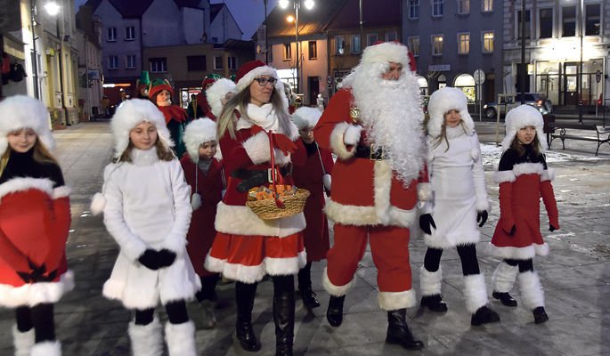 Mikołaj przyjechał do Sępólna