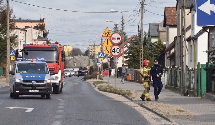 Groził wysadzeniem butli  i zasnął