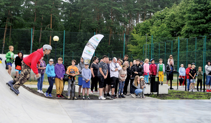 Skatepark otwarty na wakacje