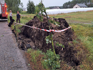 Kolejna nawałnica nad powiatem