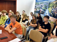 Absolutorium i kwiatki dla burmistrza