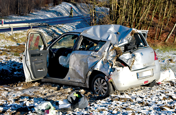 Suzuki wystrzeliło z drogi