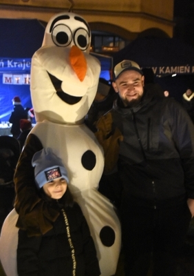 Mikołaj przyjechał radiowozem