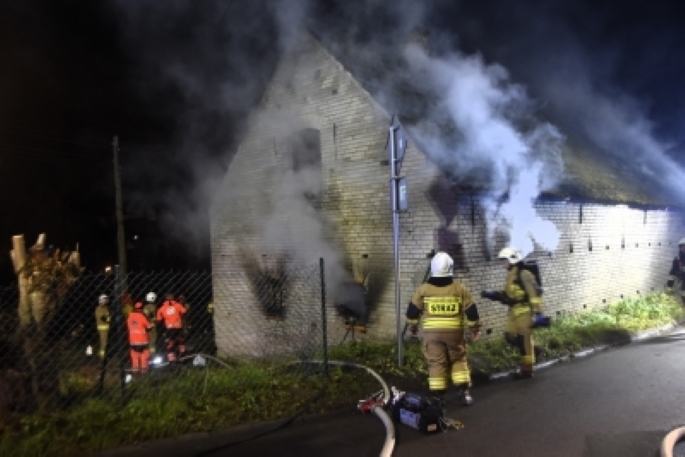 Mężczyzna zginął w pożarze