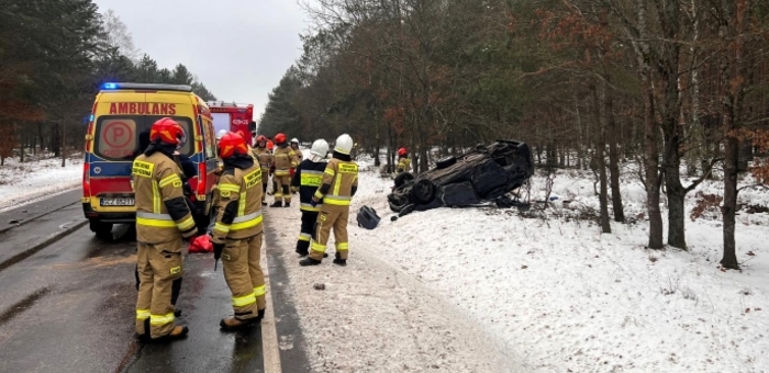 Wypadek na krajówce