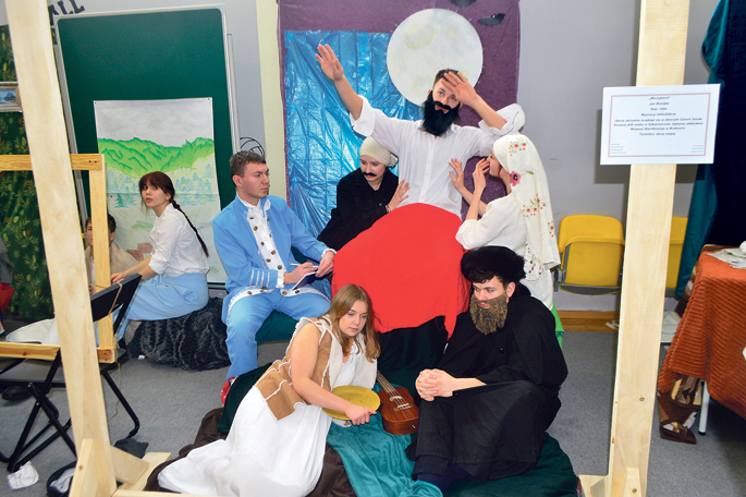 Igraszki ze sztuką, czyli żywe obrazy w ZSCKR