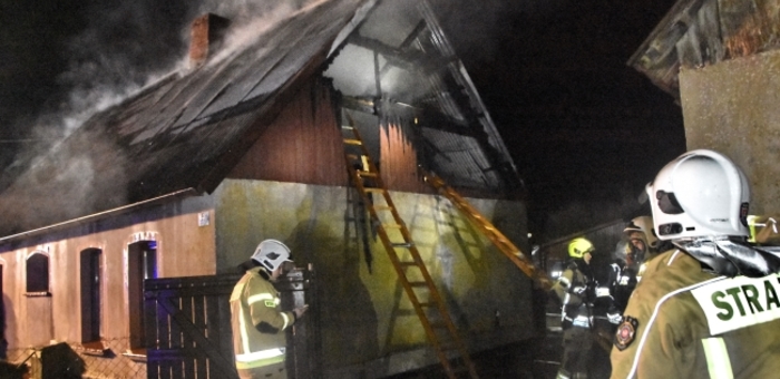 Groźny pożar w Zakrzewskiej Osadzie