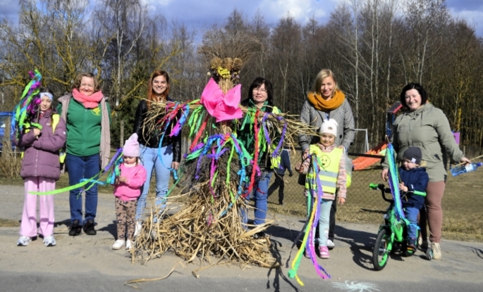 Zboże powitało wiosnę