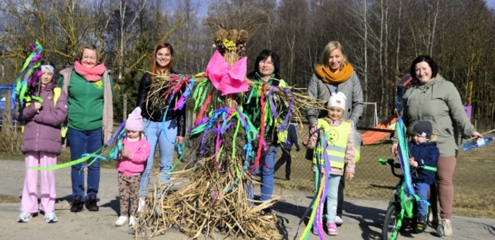 Zboże powitało wiosnę