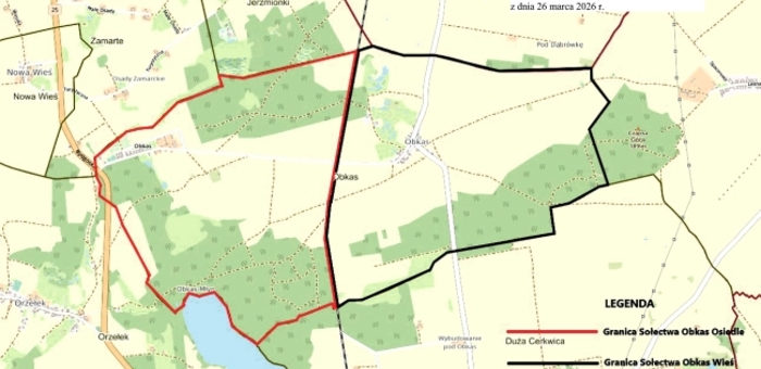 Obkas pękł na pół