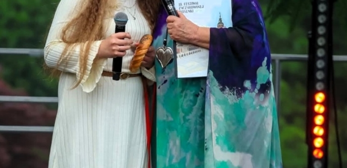 Bianka zaśpiewała u Anny Dymnej